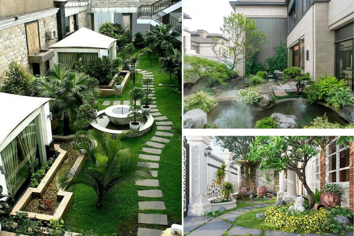 xu hướng thiết kế tiểu cảnh sân vườn